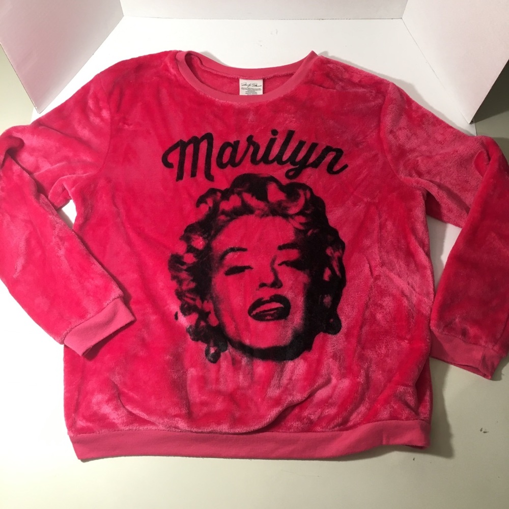 Authentic Marilyn Monroe Plush Pull-over; SZ Large - Picture 2 of 9